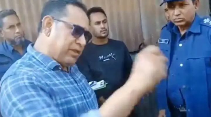 নেত্রকোনায় ইউপি চেয়ারম্যান-ইউএনওর বাগবিতণ্ডা